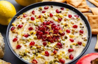 Pomegranate Pistachio Whipped Feta – The Sta...